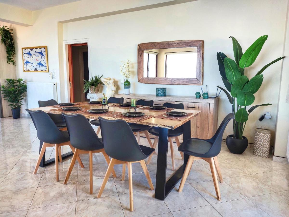Villa Balcony, Cozy Villa With Amazing View Rodhiá Екстериор снимка