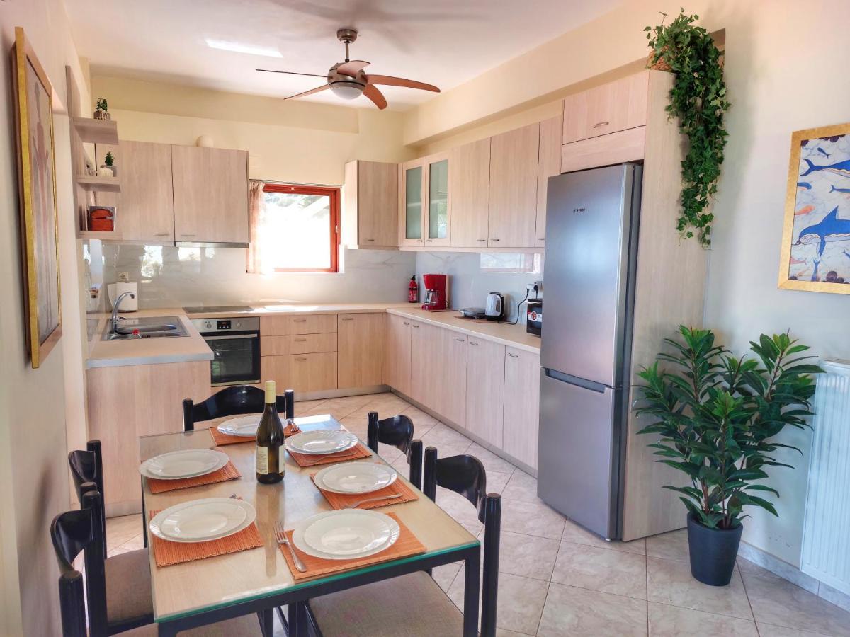 Villa Balcony, Cozy Villa With Amazing View Rodhiá Екстериор снимка