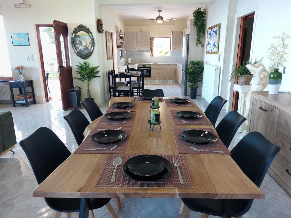 Villa Balcony, Cozy Villa With Amazing View Rodhiá Екстериор снимка