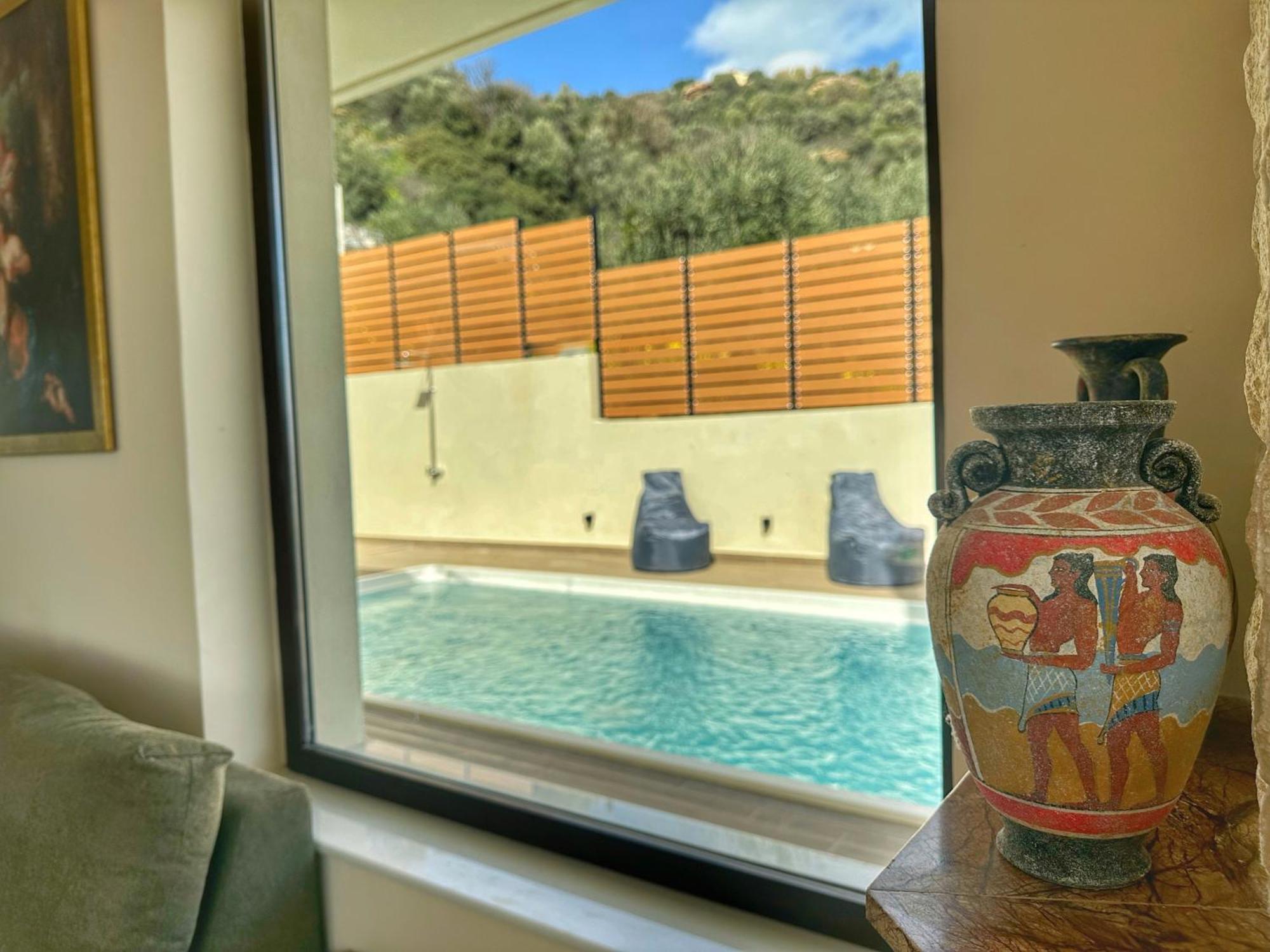 Villa Balcony, Cozy Villa With Amazing View Rodhiá Екстериор снимка
